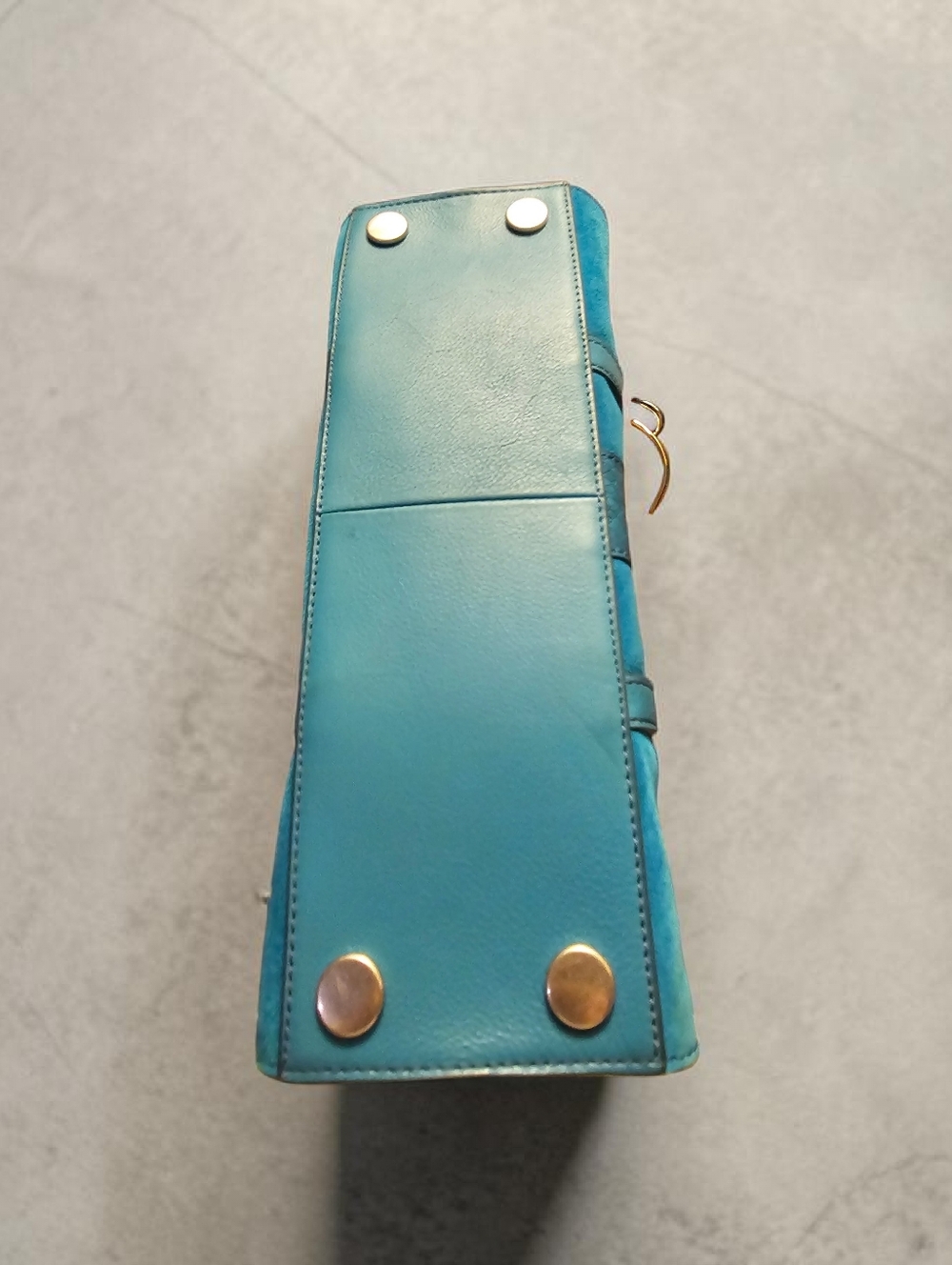 Fossil Carmen Shopper Lagoon Purse-a Bag You Don't Want To Miss Out On - Picture 4 of 4